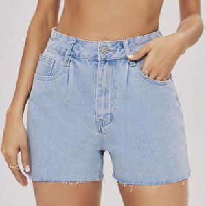 NWT High Waist Denim/Jean Mom Shorts